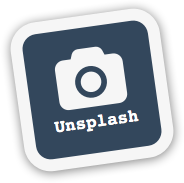logo for unsplash website